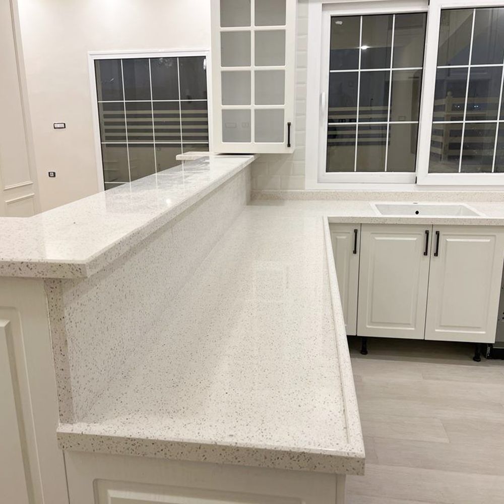 Sparkle White Kitchen