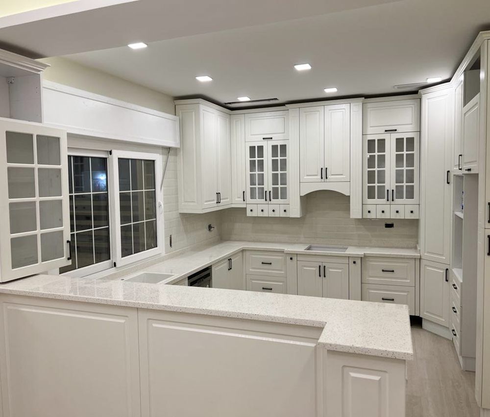 Sparkle White Kitchen
