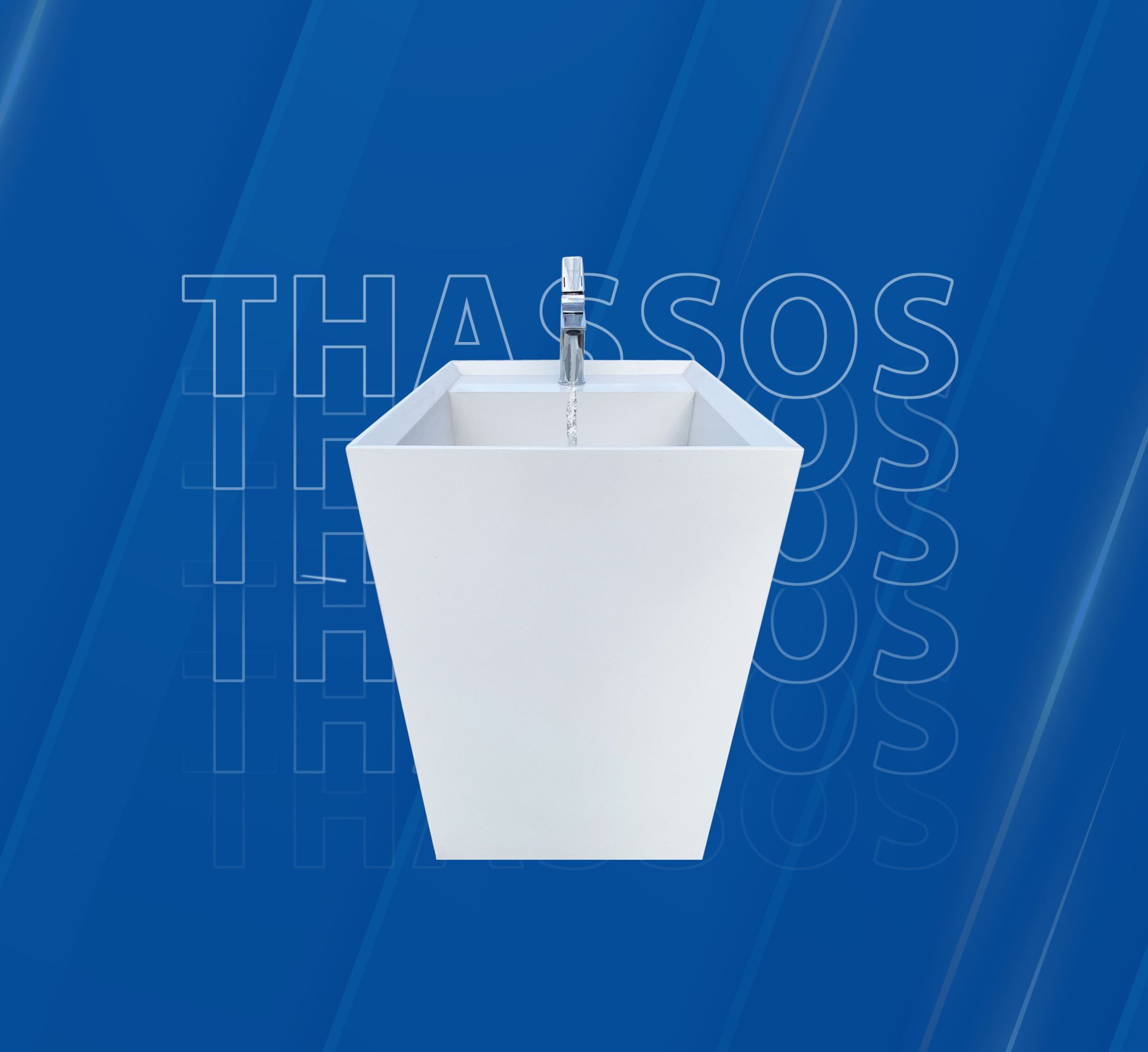 Luxury and modern design for your bathroom with Thassos products