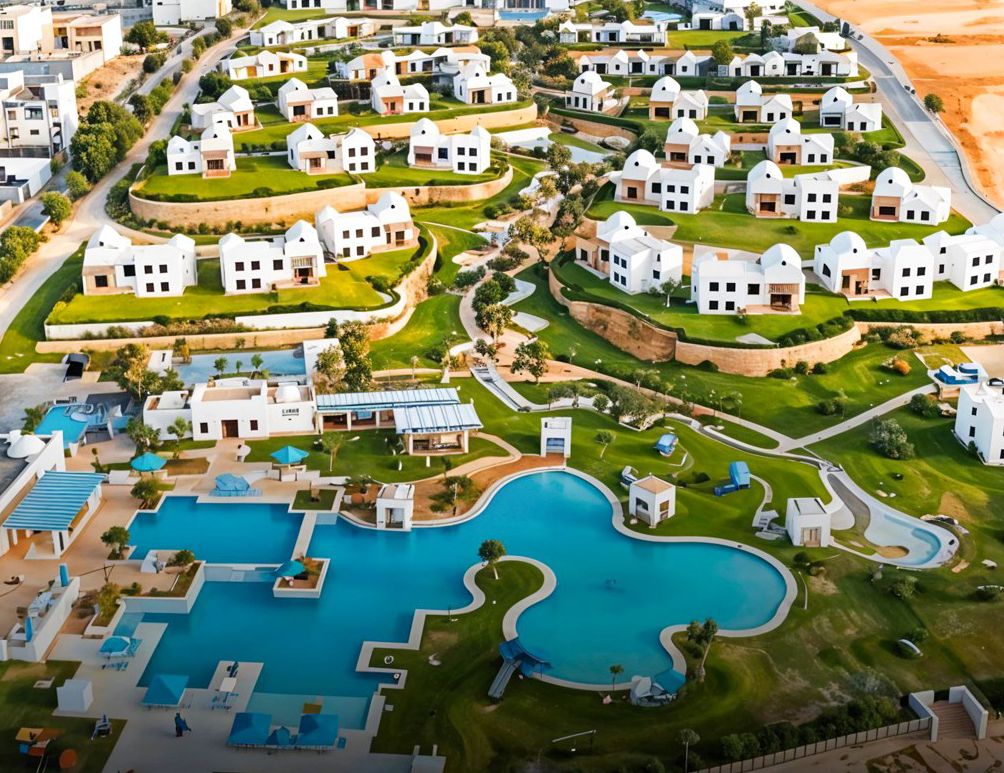 ثاسس تضع بصمتها في منتجع غنيمة