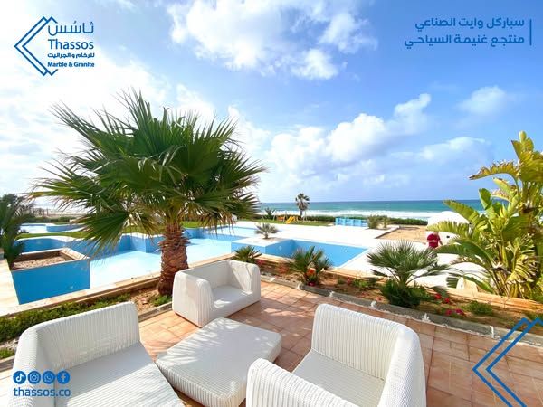 ثاسس تضع بصمتها في منتجع غنيمة